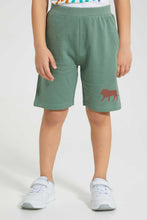 تنزيل الصورة على معرض الصور، Redtag-White-Awesome-Little-Man-Print-T-Shirt-And-Short-Set-Sets-Boys-2 to 8 Years