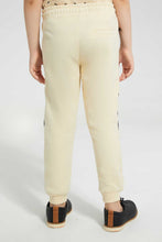 Load image into Gallery viewer, Redtag-Beige-Side-Cut-And-Sew-Panel-Track-Pant-Active-Pants-Boys-2 to 8 Years