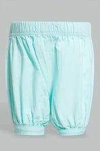 Load image into Gallery viewer, Mint Short With a Bow For Baby Girls
