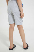 تنزيل الصورة على معرض الصور، Redtag-Grey-Paw-Patrol-Short-Active-Shorts-Boys-2 to 8 Years
