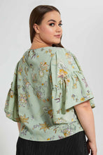 Load image into Gallery viewer, Redtag-Pink-Floral-Top-Blouses-Women's-