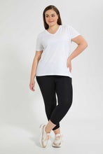 Load image into Gallery viewer, Redtag-Pack-Of-2-Legging---Crop-X-Crop-Leggings-Women's-