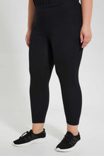 Load image into Gallery viewer, Redtag-Pack-Of-2-Legging---Crop-X-Long-Leggings-Women's-