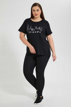 Load image into Gallery viewer, Redtag-Pack-Of-2-Legging---Crop-X-Long-Leggings-Women's-