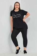 Load image into Gallery viewer, Redtag-Pack-Of-2-Legging---Crop-X-Long-Leggings-Women's-