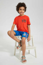 تنزيل الصورة على معرض الصور، Redtag-Red-Placement-Print-Over-Size-T-Shirt-Graphic-T-Shirts-Boys-2 to 8 Years