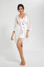 Load image into Gallery viewer, Redtag-Pink-Embroidered-Robe-Robes-Women's-