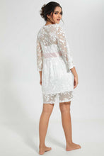 Load image into Gallery viewer, Redtag-Pink-Embroidered-Robe-Robes-Women's-