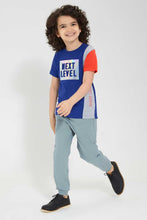 Load image into Gallery viewer, Redtag-Mint-Cut-&-Sew-Track-Pant-Joggers-Boys-2 to 8 Years