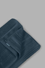 Load image into Gallery viewer, Redtag-Navy-Luxury-Cotton-Hand-Towel-Colour:Navy,-Filter:Home-Bathroom,-HMW-BAC-Hand-Towels,-New-In,-New-In-HMW-BAC,-Non-Sale,-S22A,-Section:Homewares-Home-Bathroom-