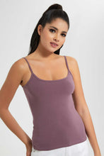 Load image into Gallery viewer, Redtag-Olive--Plain-Strappy-Vest-Vests-Women's-