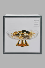 Load image into Gallery viewer, Redtag-Gold-Glass-Serving-Bowl-Serving-Bowls-Home-Dining-