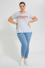 تنزيل الصورة على معرض الصور، Redtag-Mint-Graphic-T-Shirt-Graphic-T-Shirts-Women's-