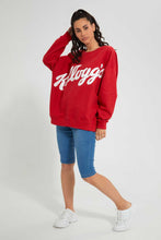 تنزيل الصورة على معرض الصور، Redtag-Red-Kelloggs-Printed-Sweatshirt-Sweatshirts-Women's-