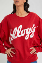 تنزيل الصورة على معرض الصور، Redtag-Red-Kelloggs-Printed-Sweatshirt-Sweatshirts-Women's-