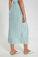 Load image into Gallery viewer, Redtag-Mint-Plisse-Midi-Skirt-Skirts-Women's-