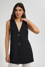 Load image into Gallery viewer, Redtag-Black-Sleeveless-Casual-Jacket-Jackets-Women's-