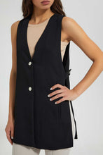 Load image into Gallery viewer, Redtag-Black-Sleeveless-Casual-Jacket-Jackets-Women's-