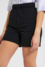Load image into Gallery viewer, Redtag-Black-Bermuda-Short-Loungewear-Women's-