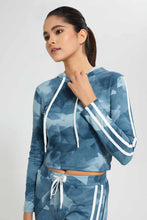 Load image into Gallery viewer, Redtag-Assorted-Allover-Camo-Print-Hooded-Sweatshirt-Active-Sweatshirts-Women's-