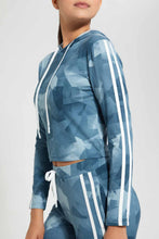 Load image into Gallery viewer, Redtag-Assorted-Allover-Camo-Print-Hooded-Sweatshirt-Active-Sweatshirts-Women's-