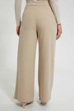 تنزيل الصورة على معرض الصور، Redtag-Beige-Button-Detail-Trousers-Trousers-Women's-