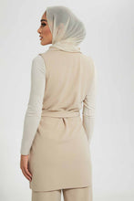 Load image into Gallery viewer, Redtag-Beige-Belted-Cardigan-Cardigans-Women's-