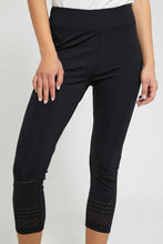 Load image into Gallery viewer, Redtag-Black-Active-Pant-With-Laser-Cut@-Bottom-Joggers-Women's-
