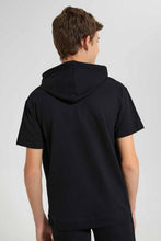 تنزيل الصورة على معرض الصور، Redtag-Black-Keyshape-SweaT-Shirt-Sweatshirts-Senior-Boys-9 to 14 Years