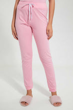 Load image into Gallery viewer, Redtag-Pink-Printed-Pyjama-Set-Pyjama-Sets-Women's-