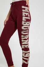Load image into Gallery viewer, Redtag-Blue-Basic-Jogger-With-Side-Applique-Joggers-Women's-