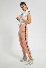 تنزيل الصورة على معرض الصور، Redtag-Yellow-Basic-Jogger-With-Side-Applique-Joggers-Women's-