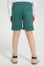 تنزيل الصورة على معرض الصور، Redtag-Olive-Chino-Short-Chino-Shorts-Boys-2 to 8 Years