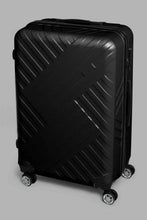 Load image into Gallery viewer, Redtag-Black-Color-(24-Inch)-Abs-Hard-Trolley-Case-Category:Luggage-Trolleys,-Colour:Black,-Filter:Travel-Accessories,-LUG-Luggage-Trolleys,-New-In,-New-In-LUG-ACC,-Non-Sale,-S22C,-Section:Homewares,-Section:Travel-Travel-Accessories-