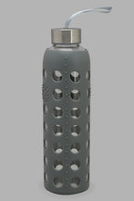 Load image into Gallery viewer, Redtag-Grey-Borosilicate-Glass-Bottle-Category:Bottles,-Colour:Grey,-Filter:Home-Dining,-HMW-DIN-Drinkware,-New-In,-New-In-HMW-DIN,-Non-Sale,-S22C,-Section:Homewares-Home-Dining-