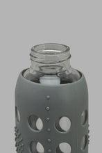 Load image into Gallery viewer, Redtag-Grey-Borosilicate-Glass-Bottle-Category:Bottles,-Colour:Grey,-Filter:Home-Dining,-HMW-DIN-Drinkware,-New-In,-New-In-HMW-DIN,-Non-Sale,-S22C,-Section:Homewares-Home-Dining-