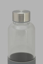 Load image into Gallery viewer, Redtag-Grey-Borosilicate-Glass-Bottle-Category:Bottles,-Colour:Grey,-Filter:Home-Dining,-HMW-DIN-Drinkware,-New-In,-New-In-HMW-DIN,-Non-Sale,-S22C,-Section:Homewares-Home-Dining-