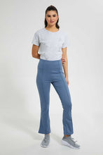 Load image into Gallery viewer, Redtag-Blue-Leggings-Waist-Band-Trim.-Color-Tbc-Jeggings-Women's-