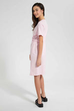 Load image into Gallery viewer, Redtag-Pink-Sporty-Knitted-Dress-Category:Dresses,-Colour:Pink,-Filter:Senior-Girls-(9-to-14-Yrs),-GSR-Dresses,-New-In,-New-In-GSR,-Non-Sale,-RMD-add,-S22C,-Section:Kidswear-Senior-Girls-9 to 14 Years