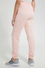 تنزيل الصورة على معرض الصور، Redtag-Pink/White-Stripes-Harem-Pant-Harem-Pants-Senior-Girls-9 to 14 Years