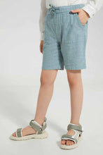 Load image into Gallery viewer, Redtag-Mint-Cotton-Slub-Pullon-Short-Chino-Shorts-Boys-2 to 8 Years