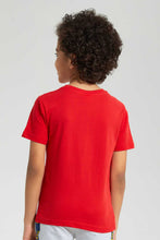 تنزيل الصورة على معرض الصور، Redtag-Red-Minions-Pocket-T-Shirt-Character-T-Shirts-Boys-2 to 8 Years