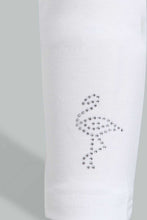 تنزيل الصورة على معرض الصور، Redtag-White-Solid-Legging-Leggings-Infant-Girls-3 to 24 Months