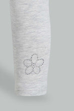 Load image into Gallery viewer, Redtag-Grey-Solid-Legging-Leggings-Infant-Girls-3 to 24 Months