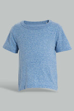 تنزيل الصورة على معرض الصور، Redtag-Blue-And-Pink-Snow-Yarn-T-Shirt-(2-Pack)-Plain-Infant-Boys-3 to 24 Months
