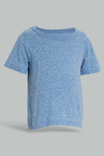تنزيل الصورة على معرض الصور، Redtag-Blue-And-Pink-Snow-Yarn-T-Shirt-(2-Pack)-Plain-Infant-Boys-3 to 24 Months