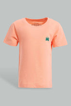 تنزيل الصورة على معرض الصور، Redtag-Pink-And-Green-Slub-T-Shirt-(2-Pack)-Category:T-Shirts,-Colour:Pink,-Filter:Infant-Boys-(3-to-24-Mths),-INB-T-Shirts,-New-In,-New-In-INB-APL,-Non-Sale,-S22C,-Section:Kidswear,-VLM-Infant-Boys-