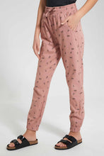 تنزيل الصورة على معرض الصور، Redtag-Pink/Black-Ditsy-Print-Twill-Jogger-Category:Trousers,-Colour:Assorted,-Filter:Senior-Girls-(9-to-14-Yrs),-GSR-Trousers,-New-In,-New-In-GSR,-Non-Sale,-S22D,-Section:Kidswear,-TBL-Senior-Girls-9 to 14 Years