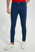 Load image into Gallery viewer, Redtag-Rinse-Wash-5-Pocket-Knit-Denim-Jean-Knit-Denim-Men's-