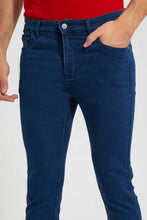 Load image into Gallery viewer, Redtag-Rinse-Wash-5-Pocket-Knit-Denim-Jean-Knit-Denim-Men's-